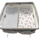 Gllquen Baby Paquete De 4 Sbanas Para Moiss, Transpirables Y