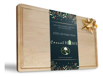 Casual Home Delice - Tabla De Cortar Rectangular Con Ranura