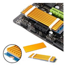 Disipador Ram So-dimm Y Ssd M.2 Nvme Laptop Portátil Dorado