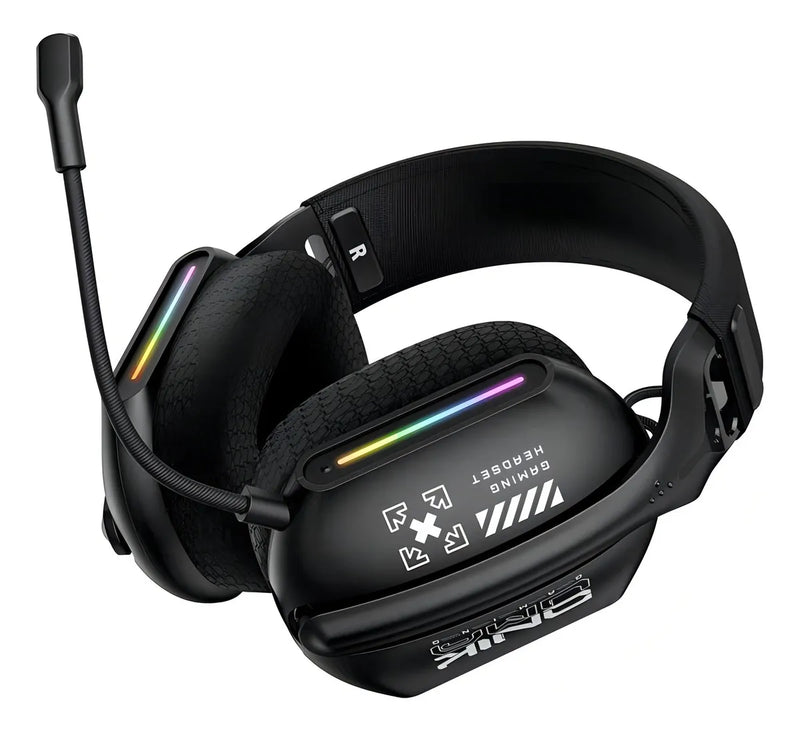 Audífonos Gamer Onikuma Gt808 Tri-mode Compatible Ps5 Color Negro