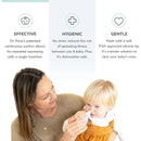 Dr. Rose's Aspirador Nasal Para Bebe, Succion De Mocos De Do