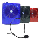 Mini Altavoz Megáfono Recargable Radio Auriculares Micrófono Diseño