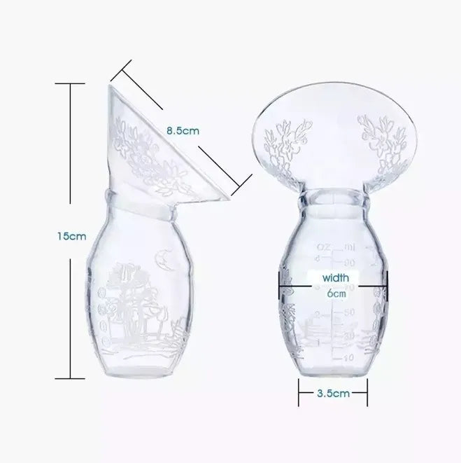 Extractor De Leche Manual En Silicona + 30 Bolsas Recolector