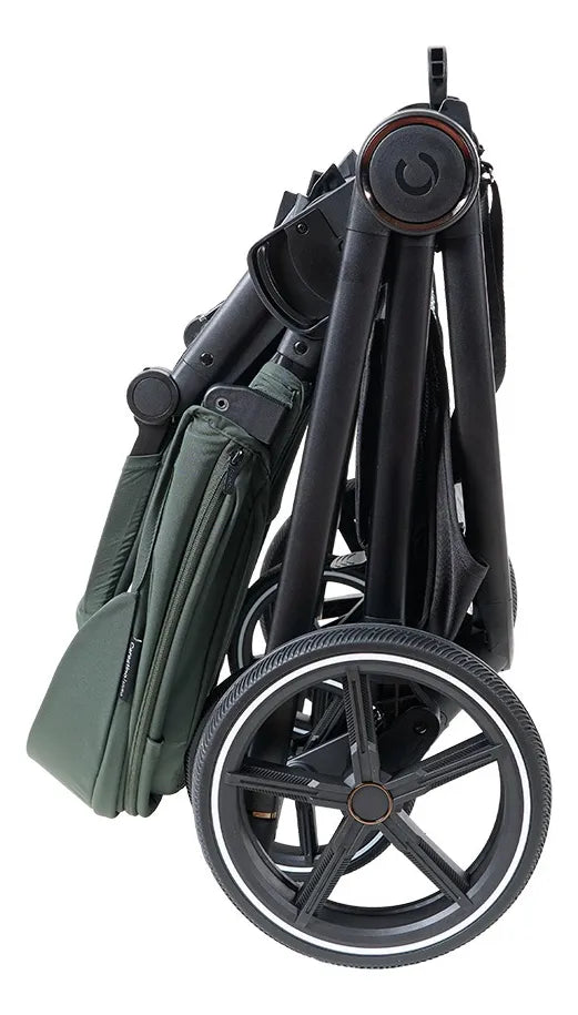 Cochecito Beverly V3 Con Accesorios Verde Musgo