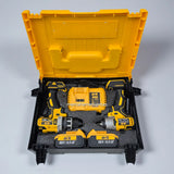 Kit Taladro Inalámbrico 13mm Y Pistola Impacto 1/2 Drill 68v - Amarillo - 60hz