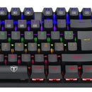 Teclado Gamer T-dagger T-tgk310-bl Naxos Rainbow Blue Switch