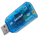 Tarjeta De Sonido 5.1 Externa Usb 2.0 Audio Y Sonido