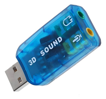 Tarjeta De Sonido 5.1 Externa Usb 2.0 Audio Y Sonido