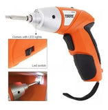Destornillador Eléctrico Inalámbrico Cordless Screwdriver - Naranja