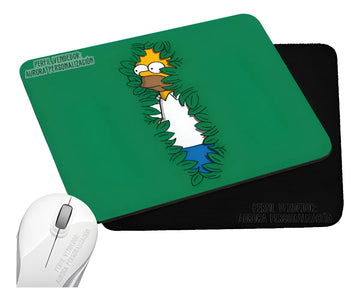 Pad Mouse Rectangular Los Simpson Homero 2 Negro