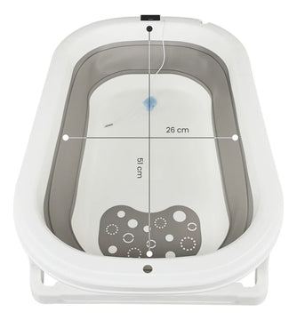 Bañera Bebe Plegable Splash Priori Color Gris