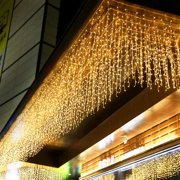 Decoracion Navidena Iluminada Led Exterior 400 Luces