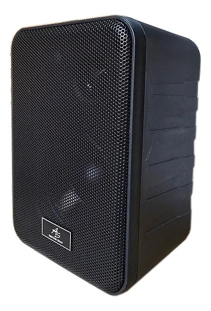 Parlante 4 Pulgadas 2 Vias 20w Mas Soporte American Sound Negro