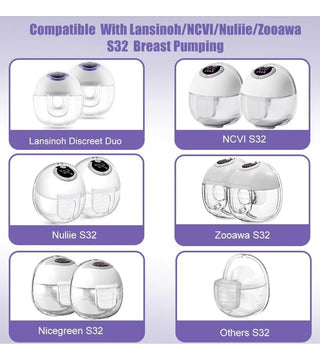 Repuesto Valvula Y Diafragma Silicona Extractor S32 Ncvi