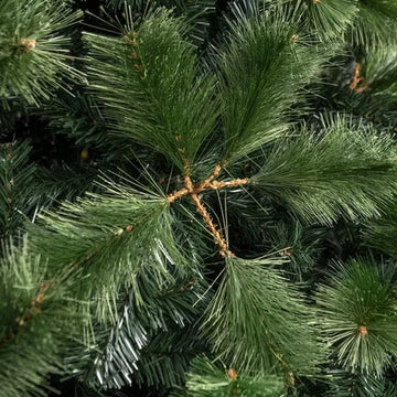 Pino Nevada Árbol De Navidad 2.25m Para Decoración Navideña Verde Claro