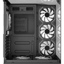 Chasis Gamer Iceberg Crystal Cube S Black 6 Fans Argb Atx Negro