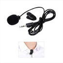 Micrófono De Solapa Anti-ruido Con Clip Para Pc Y Portátil Color Negro