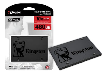 Unidad De Estado Solido Ssd Kingston A400 480gb Sata 6gb/s Negro