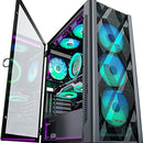 Torre De Pc Musetex Atx Con 6 Ventiladores Argb Pwm Preinsta