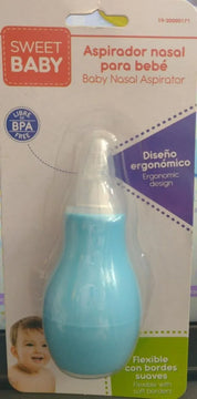 Aspirador Nasal Para Bebes Diseño Ergonomico