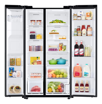 Nevecón Samsung Side By Side 628 L Rs22t5200 Color Black DOI