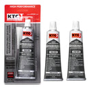Set X3 Silicona RTV Ultra Grey 85Gr KTC, No Corrosivo, Resistente a 343°C, Ideal para Aplicaciones Mecánicas, Alta Durabilidad y Adhesión.