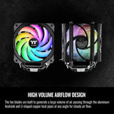 Disipador De Cpu Thermaltake Ux200 Argb Intel/amd Arbg Sync