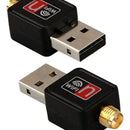 Adaptador Receptor Wifi Usb Inalambrico 150 Mbps Con Antena