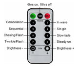 Set 2 Extensiones 100 Luces Navideñas Led Qishi 33 Pies