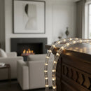 Manguera Led 3 Vias Luces Navideñas 10mt Blanco Hielo