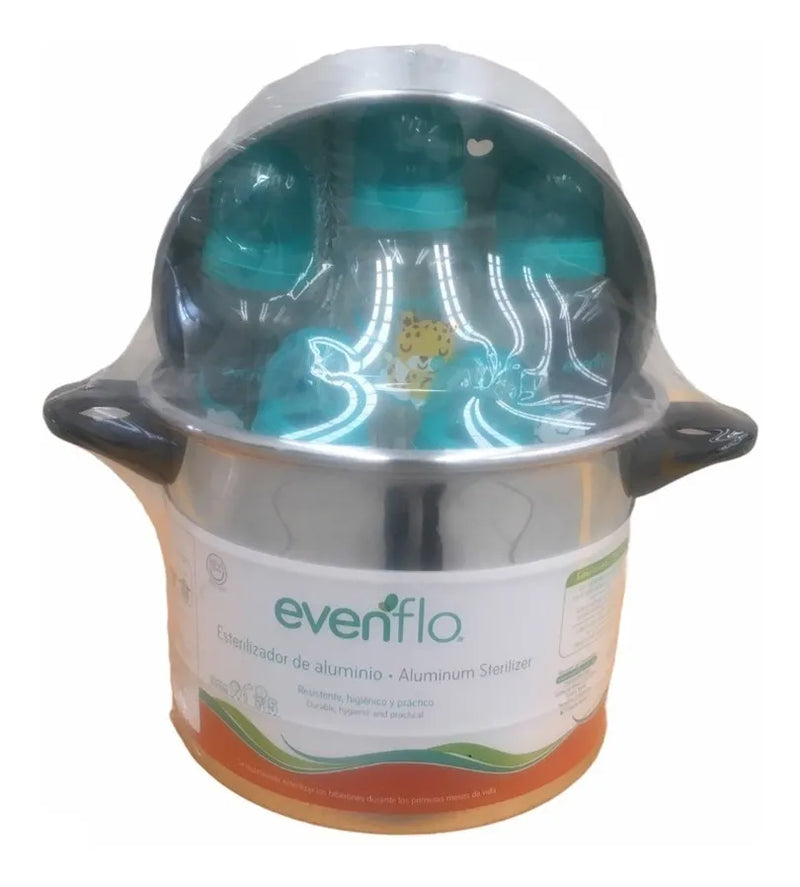 Esterilizador Aluminio Para 5 Teteros Evenflo