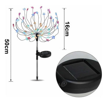 Set 2 Luces Navideñas Led Solar Epicgadget 50cm