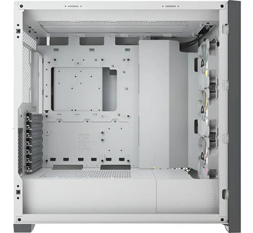 Gabinete Corsair Icue 5000x Rgb Blanco Vidrio Templado Atx