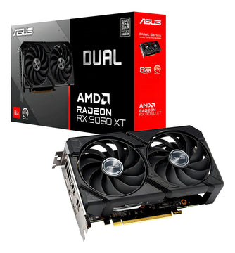 Tarjeta De Video Asus Dual Amd Radeon Rx 9060 Xt 8g Gddr6 2 Fan Rdna 4 Pci Express 5.0