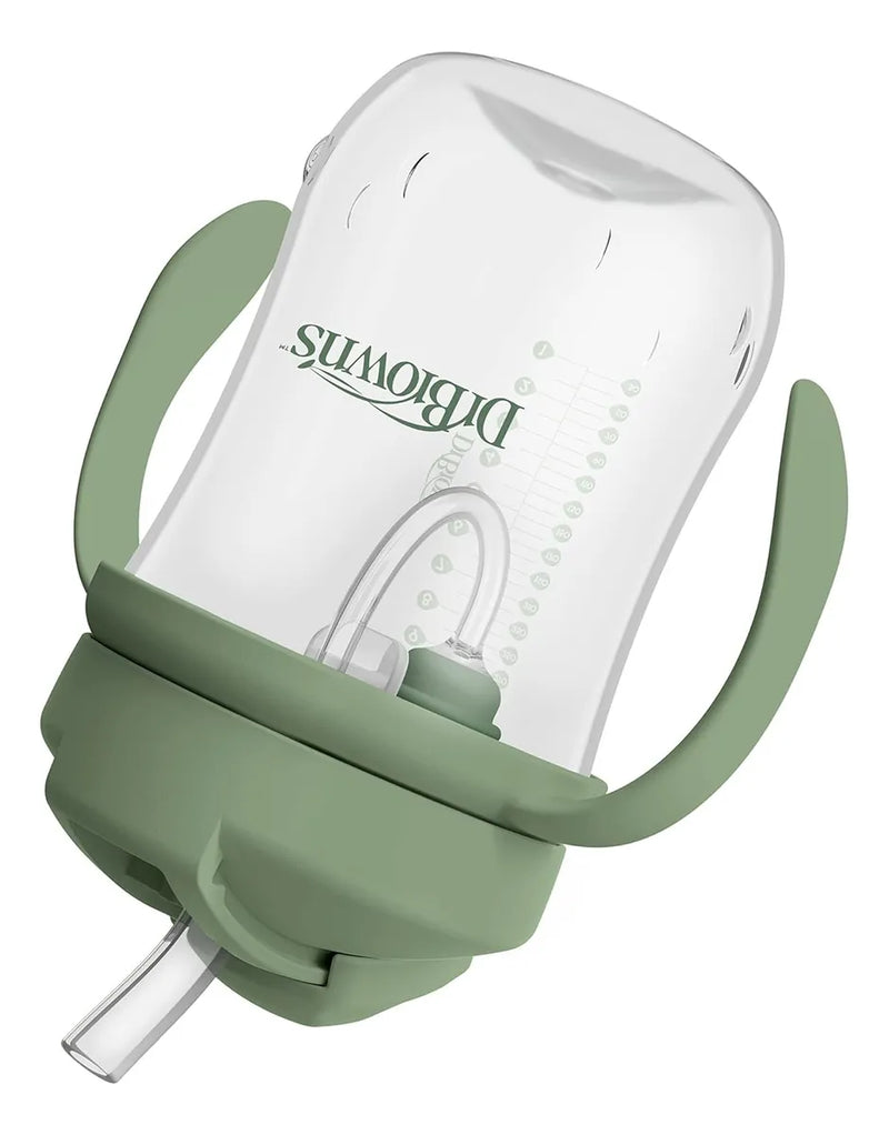 Vaso Entrenador Pitillo Dr. Brown's 9 Onz Verde Animalito