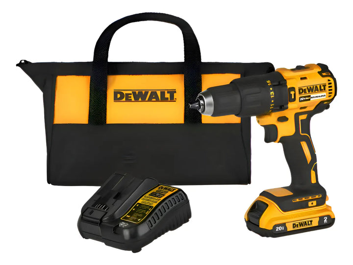 Taladro Percutor Inalambrico 20v Dewalt Amarillo/negro 60