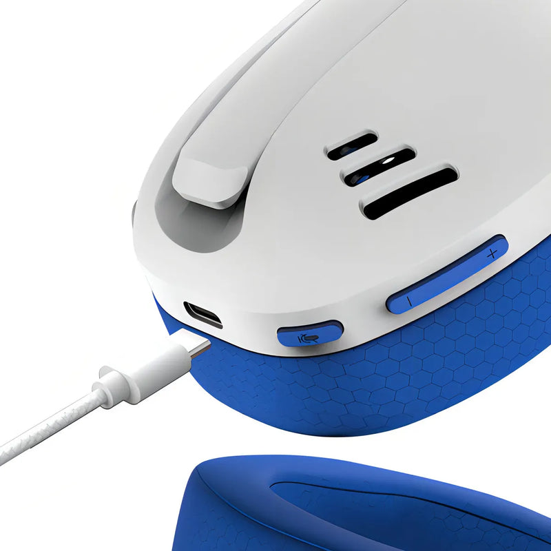 Audifono Gamer Redragon Ire Pro Wireless Blue H848b Color Azul