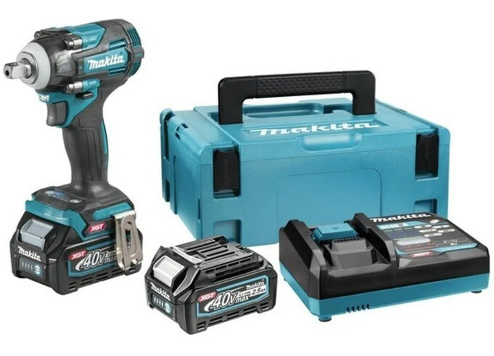 Llave De Impacto 1/2 40v Bl Xpt 2bat 2.5ah Makita Tw005gd201