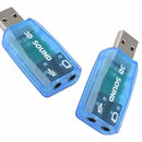 Tarjeta De Sonido Usb 5.1. Audifonos Y Microfono 3.5mm
