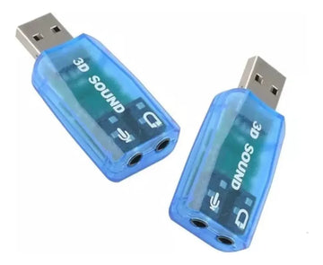 Tarjeta De Sonido Usb 5.1. Audifonos Y Microfono 3.5mm