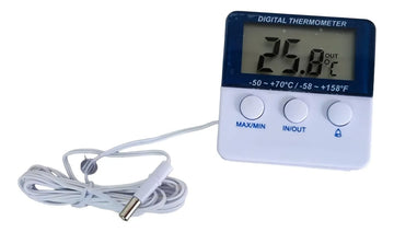 Termometro Digital Indicador Humedad Temperatura Nevera Lcd