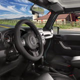 Cubierta De Volante Cuero Microfibra Ultra Duradera