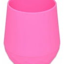 Mini Cup Vaso De Silicona Vaso Entrenador Bebé Color Rosa Liso