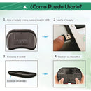 Teclado Airmouse Inalambrico Smart Tv Color del teclado Negro