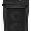 Gabinete Gamer Aerocool Quantum Mesh 3 Ventiladores Argb Negro