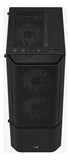 Gabinete Gamer Aerocool Quantum Mesh 3 Ventiladores Argb Negro