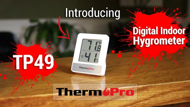 Thermopro Tp49 - Termómetro Higrómetro Digital Interiores