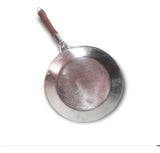 Sarten Plano/tiesto Arepas/n.22/aluminio Fundido Plateado