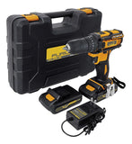 Taladro Percutor Inalambrico 1/2 Furius Fcd21 Color Amarillo