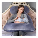 Almohada Para Embarazo En Forma De S Gris